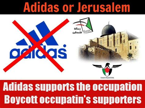 adidas boycott|is adidas boycott palestine.